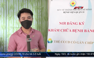 (HTV) Bệnh viện Quận 11 triển khai đăng ký khám, chữa bệnh bằng thẻ CCCD có gắn chip.