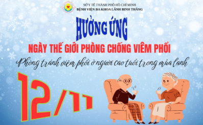 (TTXVN) Ngày thế giới phòng chống viêm phổi 12/11: Phòng tránh viêm phổi ở người cao tuổi trong mùa lạnh