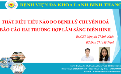 Thất điều tiêu não do bệnh lý chuyển hóa: báo cáo hai trường hợp lâm sàng điển hình