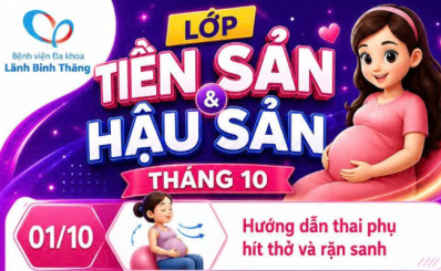 Lớp tiền sản và hậu sảng tháng 10 năm 2026