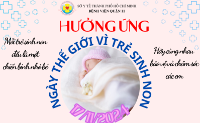 (HCDC) - Mỗi trẻ sinh non đều là một chiến binh nhỏ bé - Hãy cùng nhau bảo vệ và chăm sóc các em