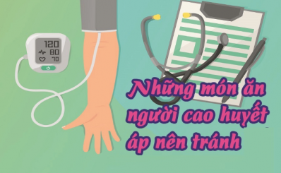 Những món ăn người cao huyết áp nên tránh