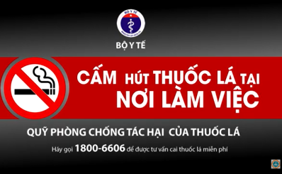 (HCDC-clip) Không hút thuốc lá nơi làm việc