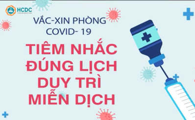 (HCDC-Clip) Vắc-xin phòng COVID-19: Tiêm nhắc đúng lịch, duy trì miễn dịch