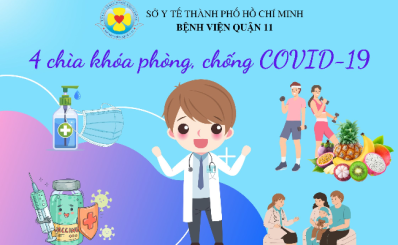 4 chìa khóa phòng, chống COVID-19