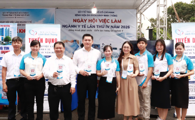 Bệnh viện Đa khoa Lãnh Binh Thăng tham gia Ngày hội việc làm ngành Y tế Thành phố Hồ Chí Minh lần thứ IV năm 2026