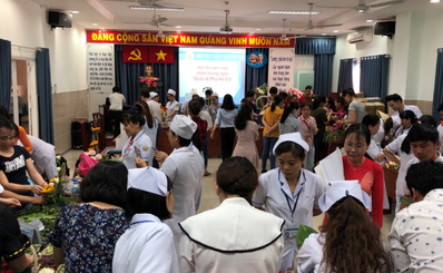 Tổ chức Hội thi cắm hoa chào mừng Ngày quốc tế phụ nữ 8/3