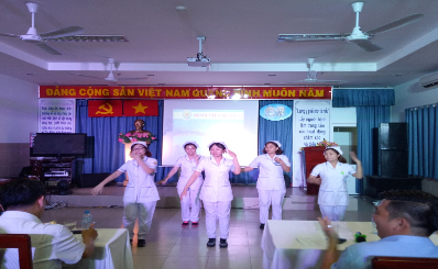 Bệnh viện Quận 11 Tổ chức hội diễn văn nghệ chào mừng ngày thầy thuốc Việt Nam 27/02.