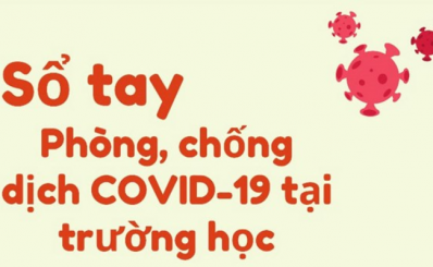 Sổ tay “Phòng, chống dịch COVID-19 tại trường học”