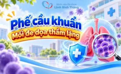 Phế cầu khuẩn - Mối đe dọa thầm lặng