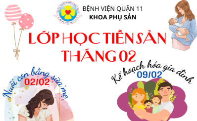 Lớp học tiền sản tháng 02 năm 2023