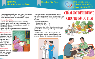 Dinh dưỡng cho phụ nữ có thai