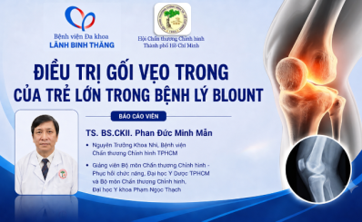 Điều trị chỉnh gối vẹo trong của trẻ lớn trong bệnh lý Blount