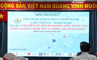 Bệnh viện Quận 11 tổ chức Hội nghị khoa học kỹ thuật lần IV năm 2022