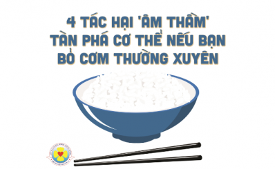 4 tác hại 'âm thầm' tàn phá cơ thể nếu bạn bỏ cơm thường xuyên