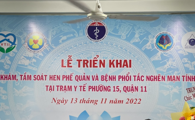 Triển khai thực hiện quản lý Hen - Bệnh phổi tắc nghẽn mạn tính tuyến phường, xã