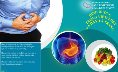 Dinh dưỡng trong viêm loét dạ dày tá tràng