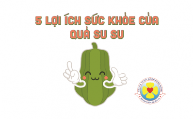 5 lợi ích sức khoẻ của quả su su