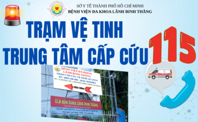 Trạm vệ tinh trung tâm cấp cứu 115 - Thống kê đến tháng 5/2025