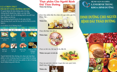 Dinh dưỡng cho người bệnh đái tháo đường