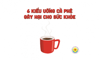 6 kiểu uống cà phê gây hại cho sức khoẻ