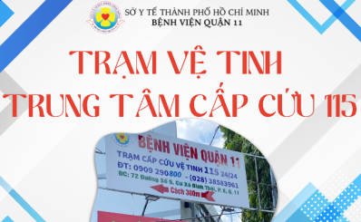 Trạm vệ tinh Trung tâm Cấp cứu 115