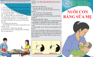 Nuôi con bằng sữa mẹ