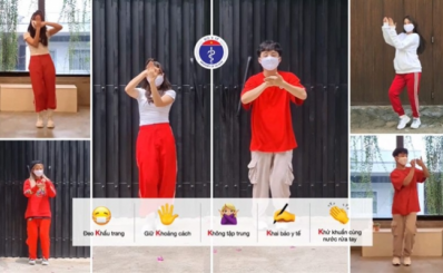 Ra mắt 'Vũ điệu 5K' đẩy lùi dịch bệnh COVID-19