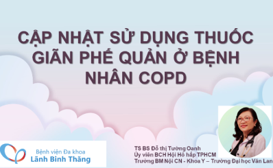 Cập nhật sử dụng thuốc giãn phế quản ở bệnh nhân COPD