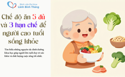 (TTXVN) Chế độ ăn 5 đủ và 3 hạn chế để người cao tuổi sống khỏe