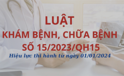 Sở Y tế TPHCM: Chính thức triển khai 11 thủ tục hành chính theo Luật khám bệnh, chữa bệnh mới (năm 2023)