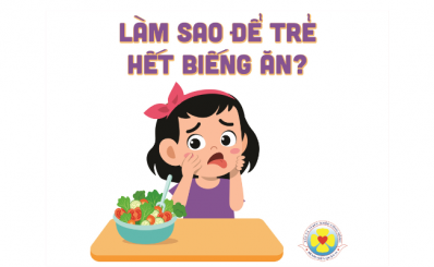 Làm sao để trẻ hết biếng ăn?