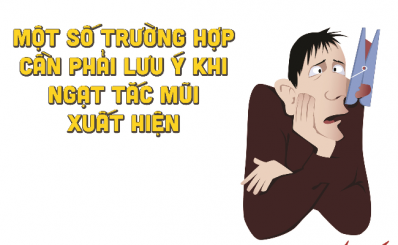 Một số trường hợp cần phải lưu ý khi ngạt tắc mũi xuất hiện