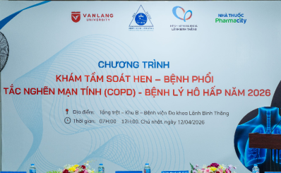 Tầm soát Hen, Bệnh phổi tắc nghẽn mạn tính và các bệnh lý hô hấp tiềm ẩn trong cộng đồng tại Bệnh viện Đa khoa Lãnh Binh Thăng năm 2026