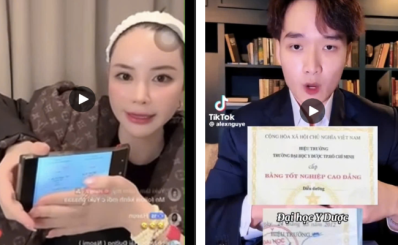 Sở Y tế TP.HCM: Phát hiện hành vi sử dụng hình ảnh bằng tốt nghiệp giả để quảng cáo dịch vụ làm đẹp trái phép trên mạng xã hội