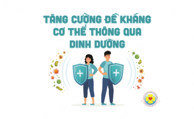 Tăng cường đề kháng cơ thể thông qua dinh dưỡng