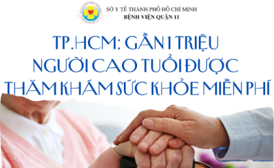 (HTV) -  TP.HCM: GẦN 1 TRIỆU NGƯỜI CAO TUỔI ĐƯỢC THĂM KHÁM SỨC KHỎE MIỄN PHÍ