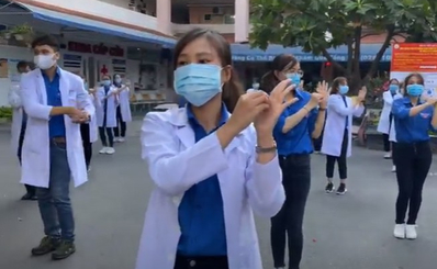 Thích thú những clip chống COVID-19 của các bệnh viện