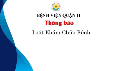 Luật khám chữa bệnh