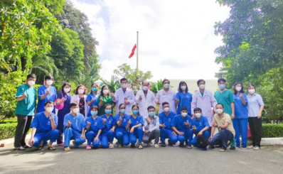 Bệnh viện Điều trị Covid-19 Trưng Vương chi viện An Giang
