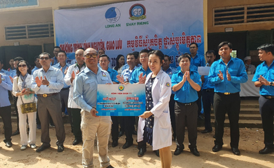 Bệnh viện Quận 11 tham gia hoạt động hỗ trợ tình nguyện, giao lưu Việt Nam - Campuchia năm 2019