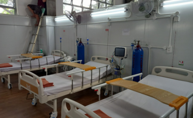 Bệnh viện dã chiến số 16 hoạt động sau 20 ngày xây dựng