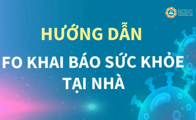Hướng dẫn F0 khai báo y tế điện tử