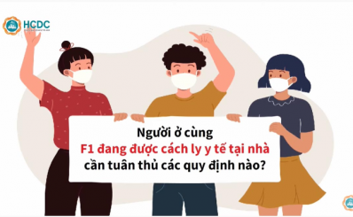 Người ở cùng F1 đang được cách ly y tế tại nhà cần tuân thủ các quy định nào?