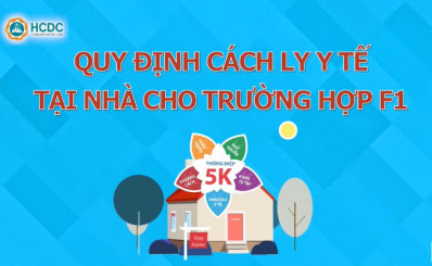 QUY ĐỊNH CÁCH LY Y TẾ TẠI NHÀ CHO ĐỐI TƯỢNG F1