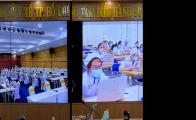 3.103 điều dưỡng trưởng tham dự thi trực tuyến Hội thi Điều dưỡng trưởng cấp Thành phố lần thứ 7 năm 2021