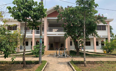 Bên trong khu nhà lưu trú của các bác sĩ và điều dưỡng luân phiên đến công tác tại Bệnh viện dã chiến Củ Chi