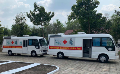 Hệ thống cận lâm sàng của Bệnh viện dã chiến đã hoạt động