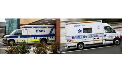 Sử dụng cả 2 mô hình “Anglo-American” và “Franco-German” và hợp nhất xe cứu thương dưới sự điều phối chung