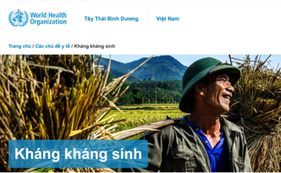 WHO cảnh báo tình trạng kháng kháng sinh ở Việt Nam